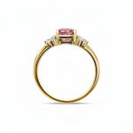 Load image into Gallery viewer, Birthstone Square Spinel Ring