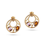 Load image into Gallery viewer, Harlequin Orbit Earrings