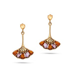 Load image into Gallery viewer, Harlequin Fan Earrings
