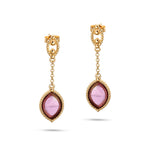 Load image into Gallery viewer, Purple Connection Earrings