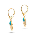 Load image into Gallery viewer, Turquoise Goddess Earrings