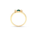 Load image into Gallery viewer, Lakspur Green Agate Ring
