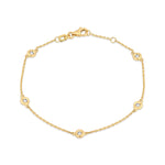 Load image into Gallery viewer, Venice Diamonds Anklet