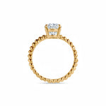 Load image into Gallery viewer, Birthstone Round Lab Grown Diamond Ring
