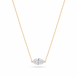 Load image into Gallery viewer, Noélli Luna Marquise Diamond Necklace