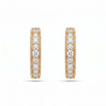Load image into Gallery viewer, Verona Banded White Earrings