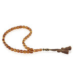 Load image into Gallery viewer, Caribbean Honey Amber 33 Beads Rosary Diamond Cut 1