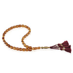 Load image into Gallery viewer, Caribbean Honey Amber 33 Beads Rosary Diamond Cut 1