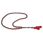 Load image into Gallery viewer, Caribbean Cherry Amber 66 Beads Rosary Barrel Cut 1