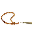 Load image into Gallery viewer, Caribbean Honey Amber 33 Beads Rosary Diamond Cut 1