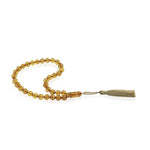 Load image into Gallery viewer, Baltic Honey Amber 33 Beads Rosary Round Cut Faceted 2