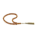 Load image into Gallery viewer, Caribbean Honey Amber 33 Beads Rosary Diamond Cut 3