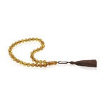 Load image into Gallery viewer, Baltic Honey Amber 33 Beads Rosary Round Cut Faceted 2