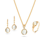 Load image into Gallery viewer, Winter Green Amethyst Earrings