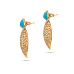 Load image into Gallery viewer, Gaia Turquoise Earrings