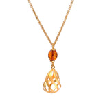Load image into Gallery viewer, Royal Bell Amber Necklace