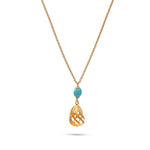 Load image into Gallery viewer, Royal Bell Turquoise Necklace