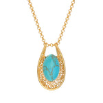 Load image into Gallery viewer, Turquoise Oasis Pendant

