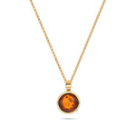 Load image into Gallery viewer, Amber Medallion Pendant
