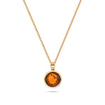 Load image into Gallery viewer, Amber Medallion Pendant
