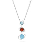 Load image into Gallery viewer, Firefly Blue Pendant
