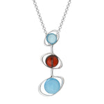 Load image into Gallery viewer, Firefly Blue Pendant