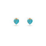Load image into Gallery viewer, Turquoise Love Earrings