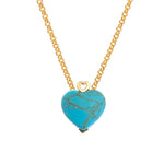 Load image into Gallery viewer, Turquoise Love Pendant