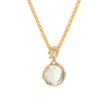 Load image into Gallery viewer, Winter Green Amethyst Pendant