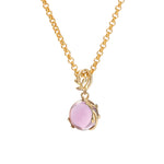 Load image into Gallery viewer, Frost Purple Amethyst Pendant