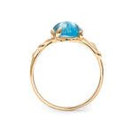 Load image into Gallery viewer, Frost Topaz Blue Ring