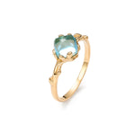 Load image into Gallery viewer, Frost Topaz Blue Ring