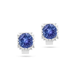 Load image into Gallery viewer, Paris Blue Tanzanite Earrings