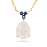 Load image into Gallery viewer, The Blue Moon Necklace