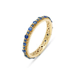 Load image into Gallery viewer, Verona Banded Blue Ring