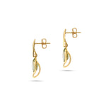 Load image into Gallery viewer, Frost Bell Green Earrings