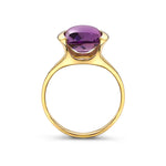 Load image into Gallery viewer, Purple Ice Cushion Ring
