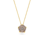 Load image into Gallery viewer, Hazy Ice Round Cut Pendant