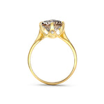 Load image into Gallery viewer, Hazy Ice Round Cut Ring