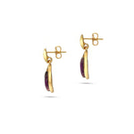 Load image into Gallery viewer, Purple Dew Earrings
