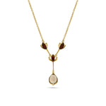 Load image into Gallery viewer, Lotus Garland Necklace