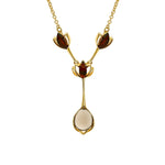 Load image into Gallery viewer, Lotus Garland Necklace