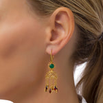 Load image into Gallery viewer, Golden Globe Earrings