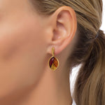 Load image into Gallery viewer, Falling Leaf Earrings