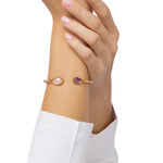 Load image into Gallery viewer, Morning Dew Pink & Purple Bracelet