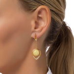 Load image into Gallery viewer, Antique White Treasure Earrings