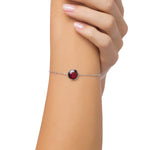 Load image into Gallery viewer, Round Amulet Cherry Bracelet