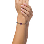Load image into Gallery viewer, Shamballa Purple Bracelet

