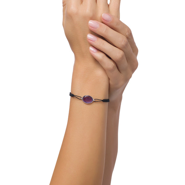 Shamballa Purple Bracelet