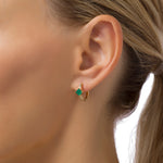 Load image into Gallery viewer, Copenhagen Green Earrings
